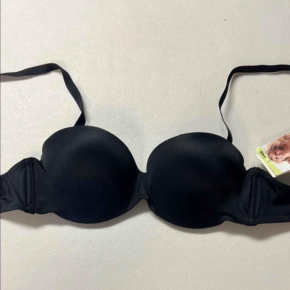 Ambrielle Black Underwire Push up Bra size 34 B